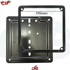 PORTA TARGA CON CORNICE IN