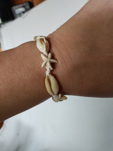 Bracciale conchiglia stelle - bracciale,