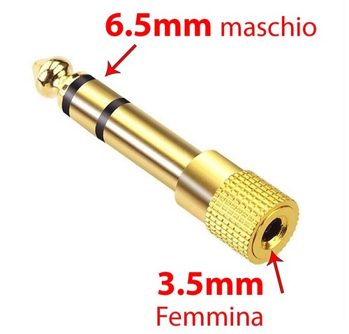 Adattatore jack audio - adattatore,