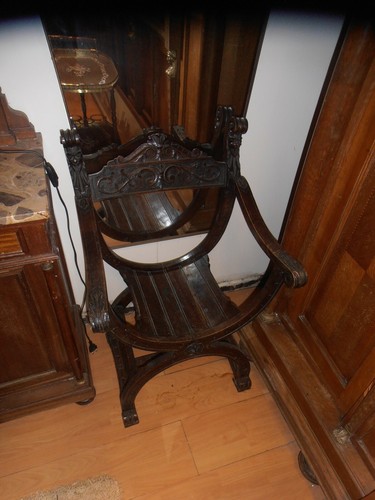 Vintage sedia savonarola art - vintage,