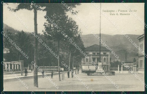 Vicenza valdagno cartolina - vicenza,