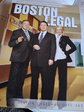6 DVDs  Boston Legal , Season