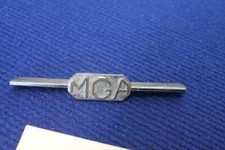 MGA  LOGO STEMMA METALLO CROMATO  EPOCA CM 11