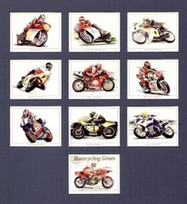 Set carte da collezione GRANDI MOTOCICLISMO - Carl Fogarty Barry Sheene Phil Reed GP