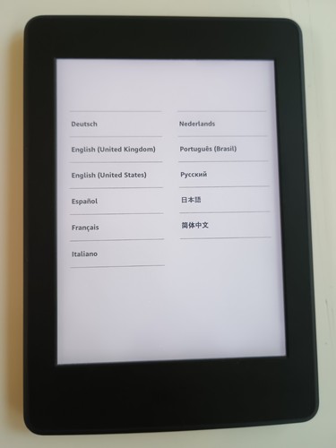 Amazon kindle paperwhite - kindle,