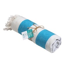 Telo Azzurro con Frange