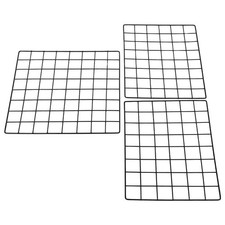  3 Pezzi Filo Griglia Fotografica Pannello Parete Lavagna Foto per Foto