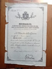 MEDAGLIA DELLO STATO DI GUERRA