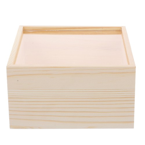 Scatola legno con - scatola,