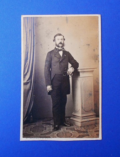 Foto epoca antica cdv bernoud - antica,