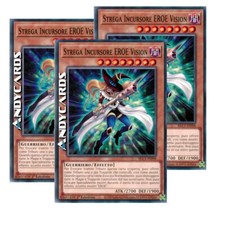 3x STREGA INCURSORE EROE VISION (Hero Witch Raider) • Comune • BLC1 IT098 • 1Ed