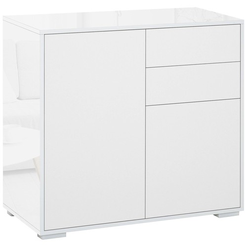 Homcom credenza con struttura - con,