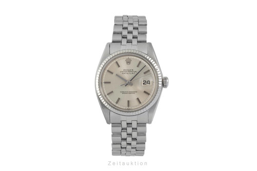 Rolex datejust silver dial - 36,