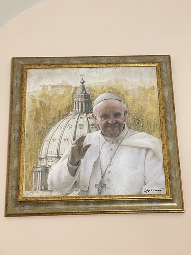 Serigrafia papa francesco - papa,