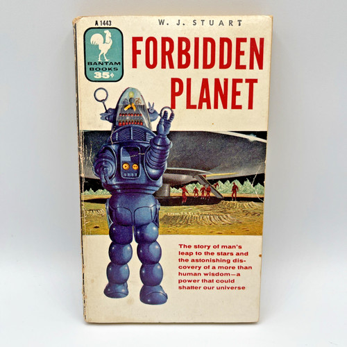 Vtg forbidden planet 1956 - forbidden,