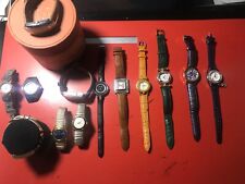 Lotto di orologi usati usati Swatch, Murrina, Furla, 1aClasse, D&G e altri