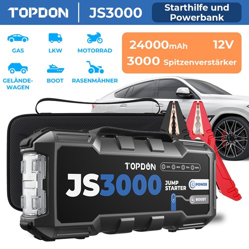 Topdon js3000 24000mah 12v - topdon,