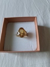 Anello Oro E Topazio