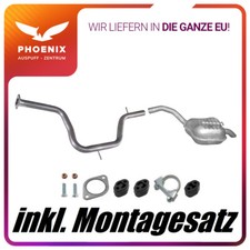 Impianto di scarico tubo centrale + silenziatore Ford S-MAX 2.0 TDCi (dal 03/2010)