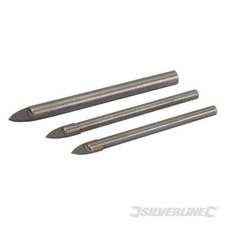 SET PUNTE 3 PZ CERAMICA VETRO