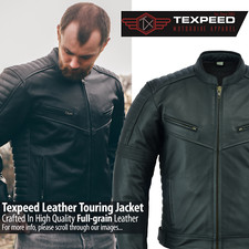 Giacca Moto Pelle Con Armatura