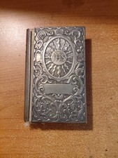 Libro Tascabile Jhs La Voce Di Gesù Con Copertina In Metallo