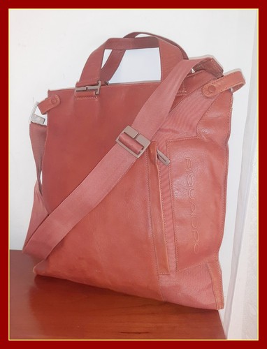 Piquadro borsa pelle tela - ,