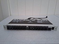 Behringer CX3400 Super-X-Pro Processore Multieffetto Crossover -Nero TESTATO