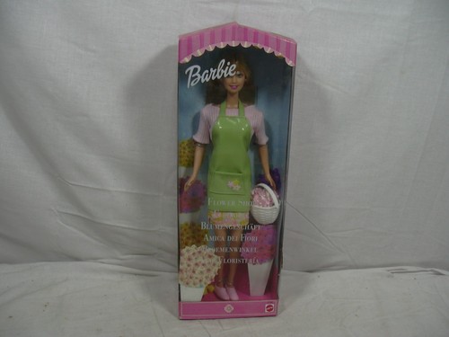 Barbie mattel 1999 flower shop - flower,