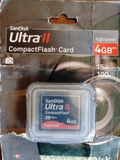 SanDisk Ultra II 4GB 15MB/s CF Compact Flash Genuine Camera Memory Card NEW