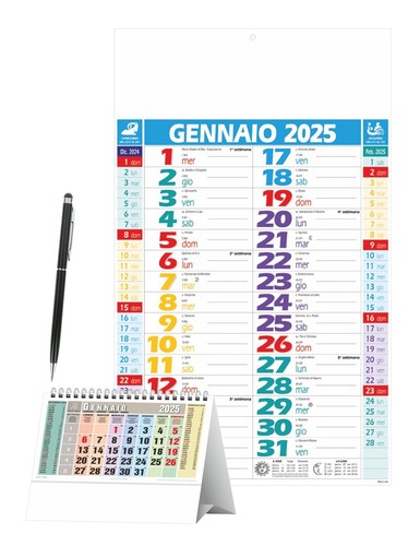 Calendario 2025 muro - calendario, da
