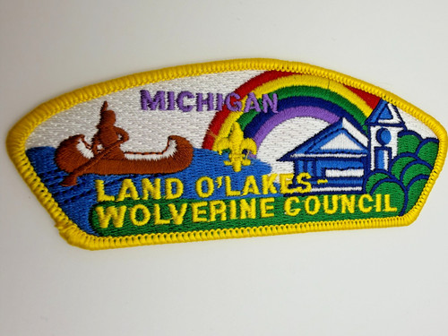 Patch land lakes wolverine - patch, o'