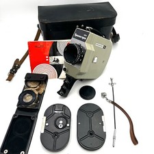 Cinepresa Vintage Krasnogorsk 16mm cine con MIR-11 12,5mm set  3 magazzini