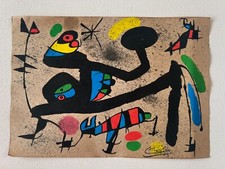 JOAN MIRO Disegno su carta