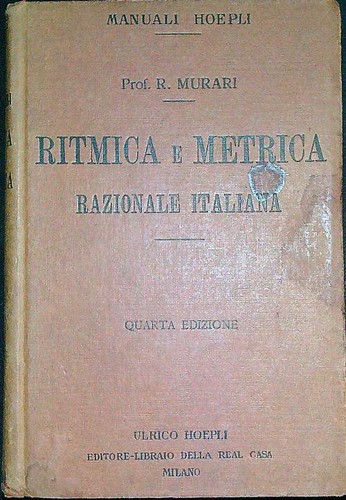 Ritmica metrica razionale - metrica,