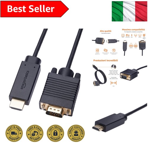 Adattatore hdmi vga 6ft con - a,