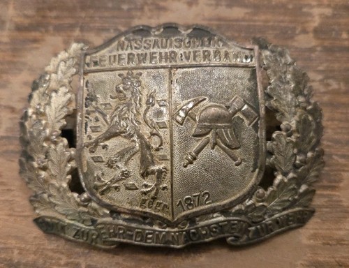 Emblema elmetto vigili del