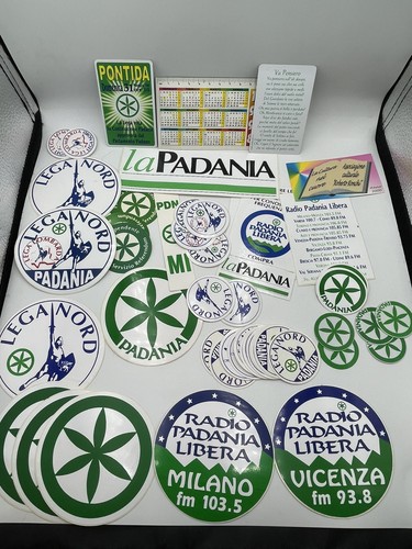 Grande lotto adesivi lega nord - lotto,