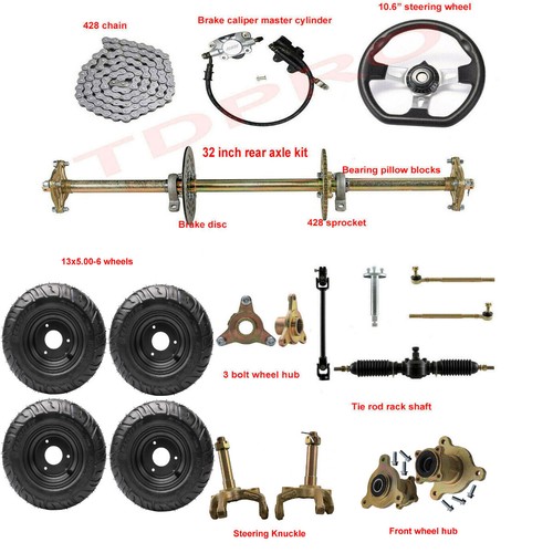 Kit assale posteriore atv - posteriore,