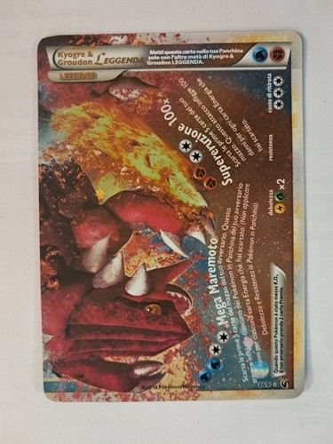 Carta pokemon kyogre - pokemon,