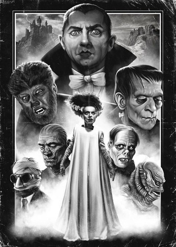 The monsters horror - the, of