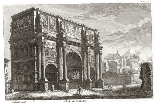 Arco costantino roma - di,