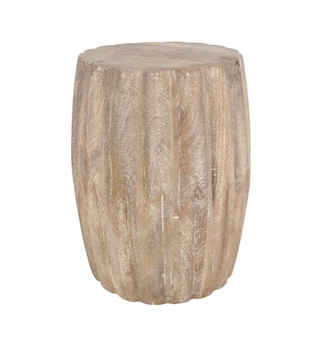Sgabello legno grezzo - legno, da