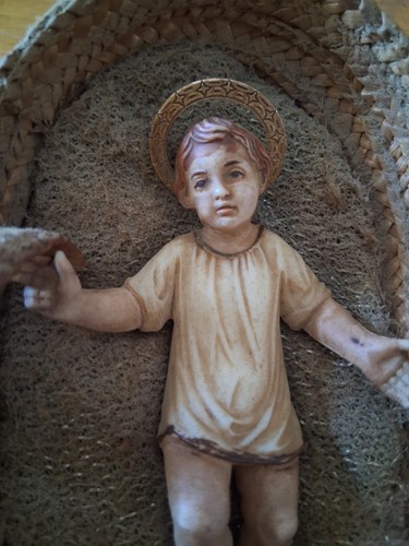 Gesu bambino culla di - bambino,