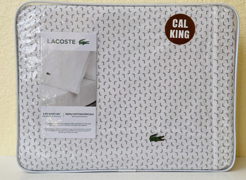 Lacoste set lenzuola 4pz - set,