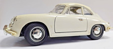 PORSCHE 356 B 1961 SCALA 1:18 BBURAGO MADE IN ITALY AUTO MODELLINO (A20)