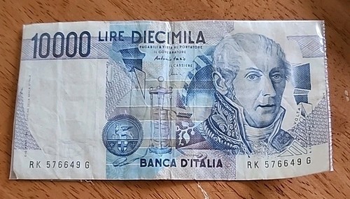 Italy 10000 lire diecimila - italy,