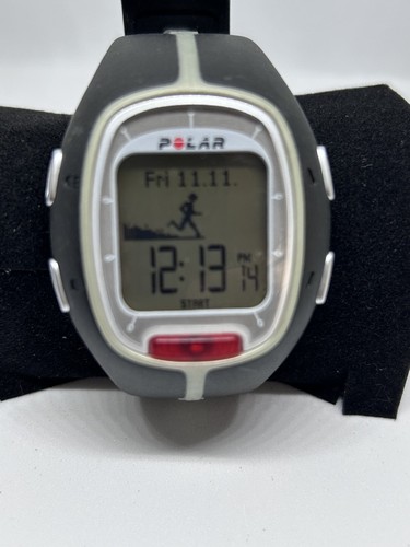 Polar rs200 orologio - polar, nero