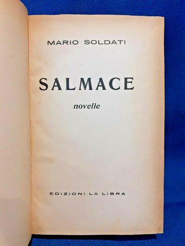 Mario soldati salmace - mario,