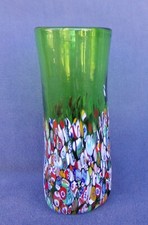 Vaso in vetro artistico di